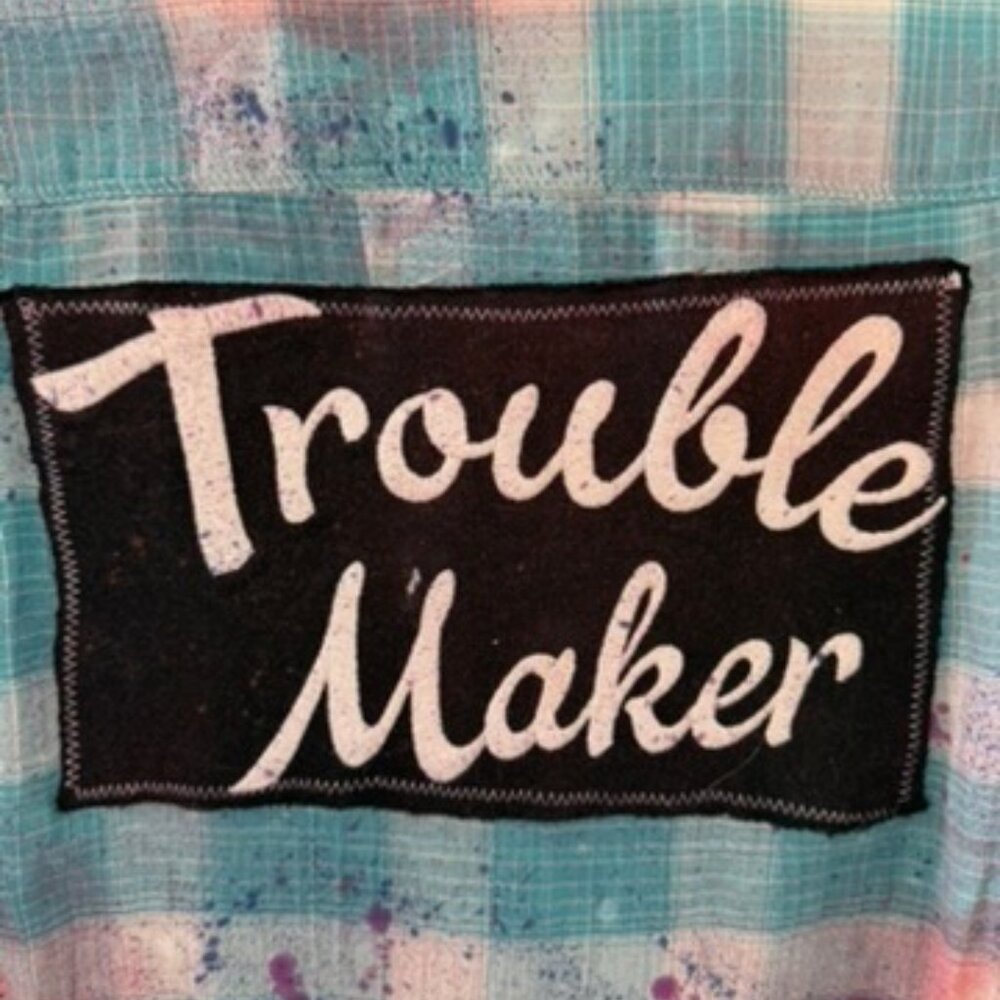 Broken Bandit One Of A Kind Custom Upcycled Shirt - image 7